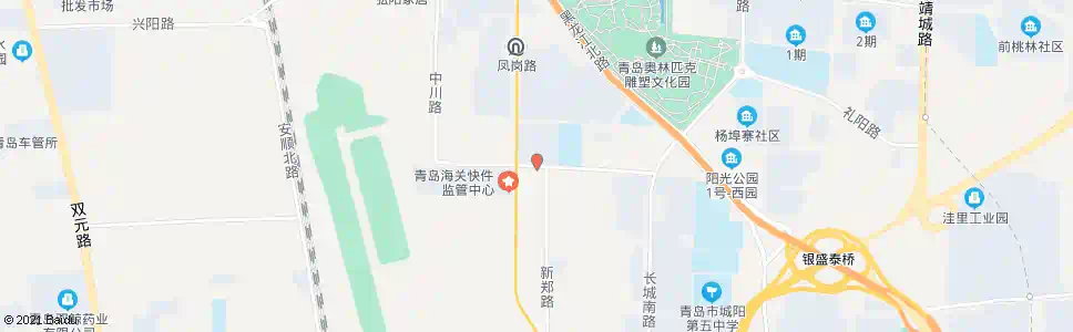 青岛天河路新郑路_公交站地图_青岛公交_妙搜公交查询2025