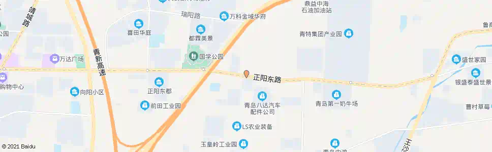 青岛玉皇岭北站_公交站地图_青岛公交_妙搜公交查询2025