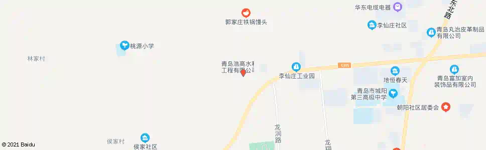 青岛郭家庄南_公交站地图_青岛公交_妙搜公交查询2025