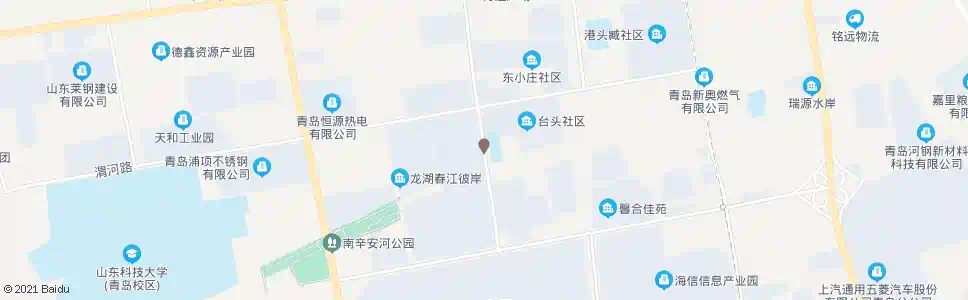 青岛抬头小学_公交站地图_青岛公交_妙搜公交查询2025