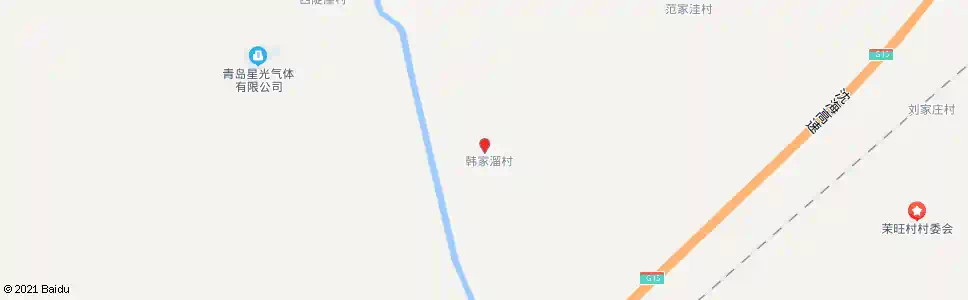 青岛韩家溜_公交站地图_青岛公交_妙搜公交查询2025