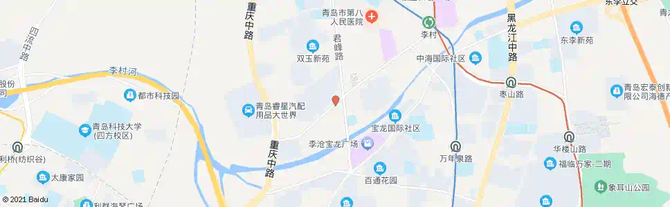 青岛新村_公交站地图_青岛公交_妙搜公交查询2025