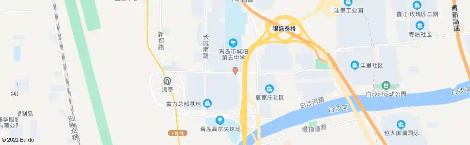 青岛高家台小区_公交站地图_青岛公交_妙搜公交查询2025
