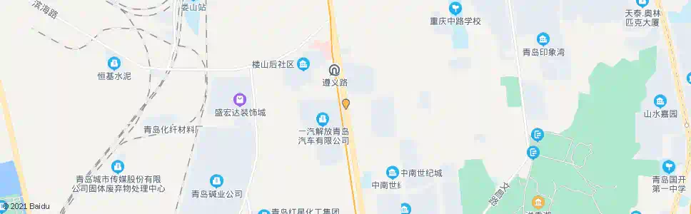 青岛十梅庵_公交站地图_青岛公交_妙搜公交查询2025