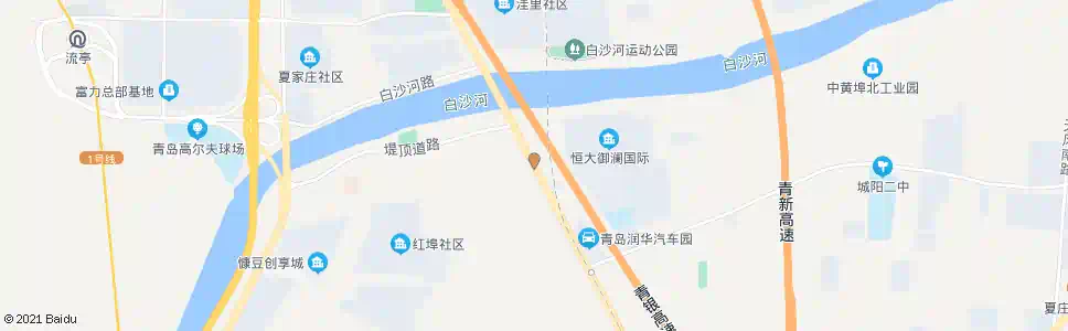 青岛赵哥庄北_公交站地图_青岛公交_妙搜公交查询2025