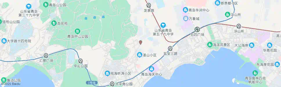 青岛岳阳路_公交站地图_青岛公交_妙搜公交查询2025