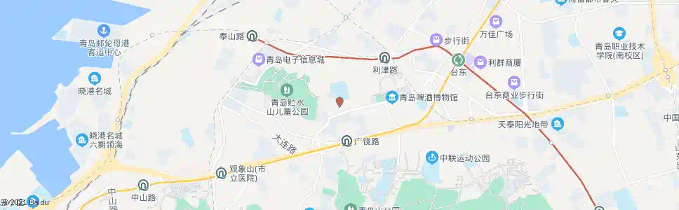 青岛登州路_公交站地图_青岛公交_妙搜公交查询2025