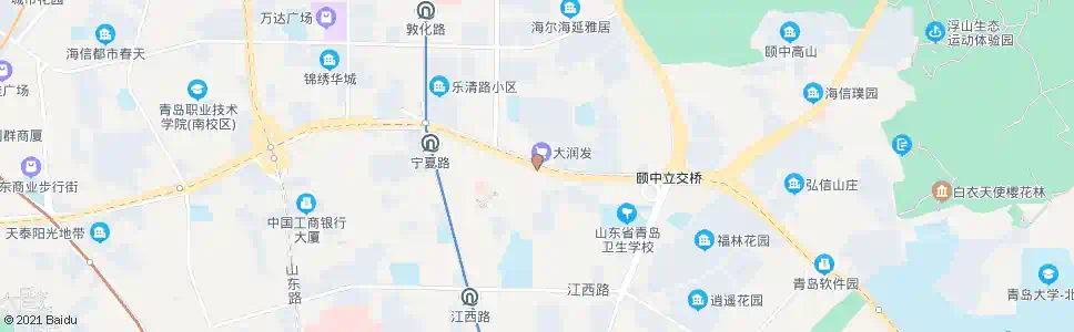 青岛高邮湖路_公交站地图_青岛公交_妙搜公交查询2025