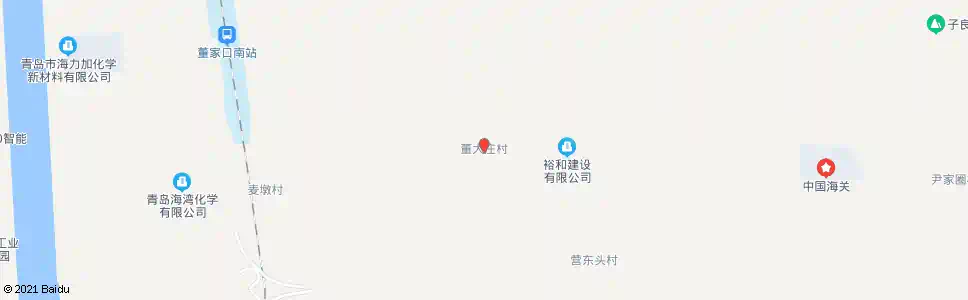 青岛董大庄(麦墩)_公交站地图_青岛公交_妙搜公交查询2025