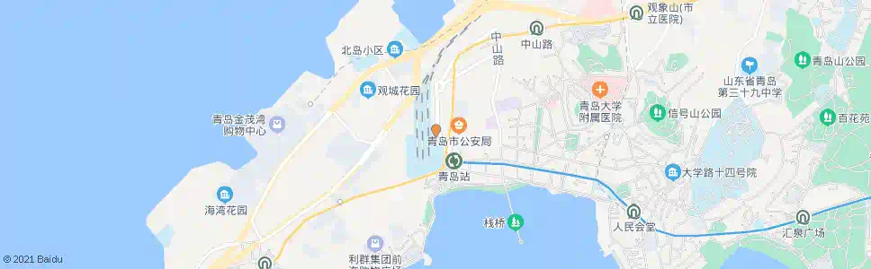 青岛派出所_公交站地图_青岛公交_妙搜公交查询2025
