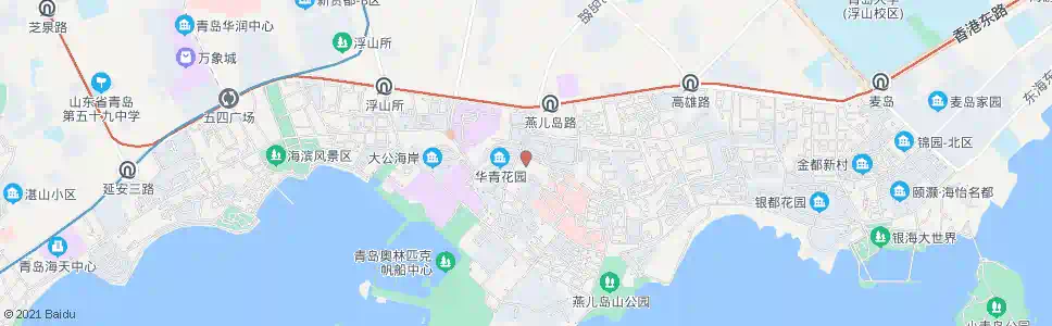 青岛眼科医院_公交站地图_青岛公交_妙搜公交查询2025
