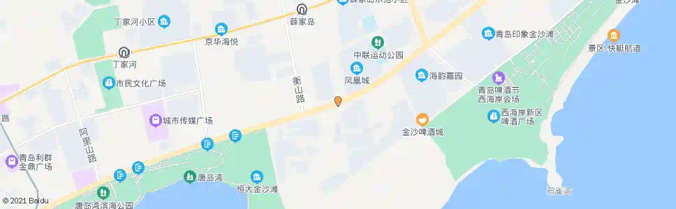 青岛青云山路_公交站地图_青岛公交_妙搜公交查询2025