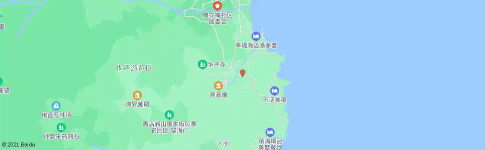 青岛华严寺_公交站地图_青岛公交_妙搜公交查询2025