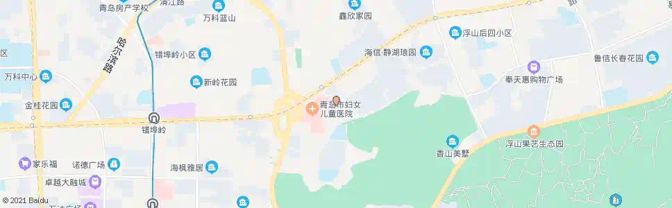 青岛同福路_公交站地图_青岛公交_妙搜公交查询2025