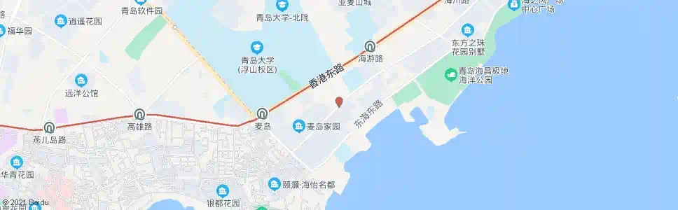青岛海口路海兴路_公交站地图_青岛公交_妙搜公交查询2025
