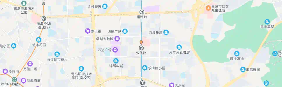 青岛四零一医院_公交站地图_青岛公交_妙搜公交查询2025