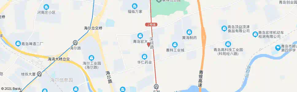 青岛杰瑞乒乓球_公交站地图_青岛公交_妙搜公交查询2025