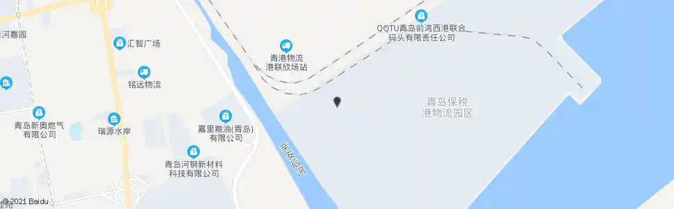 青岛港东_公交站地图_青岛公交_妙搜公交查询2025