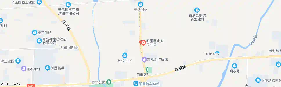 青岛市北医院_公交站地图_青岛公交_妙搜公交查询2025