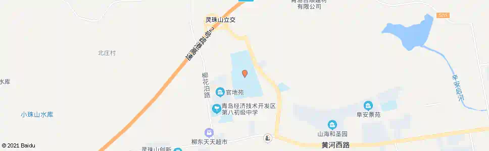 青岛六中_公交站地图_青岛公交_妙搜公交查询2025