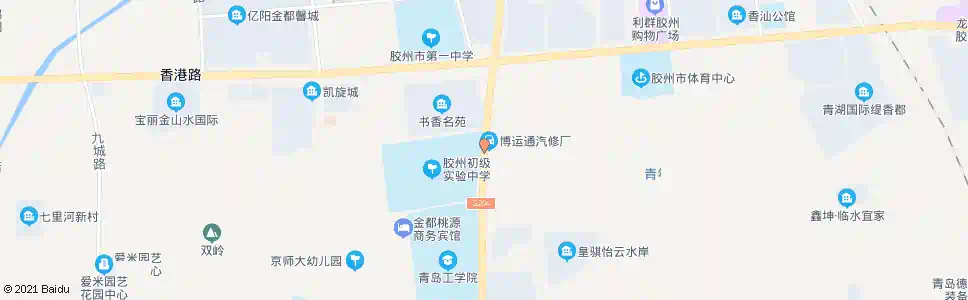 青岛刘家村_公交站地图_青岛公交_妙搜公交查询2025