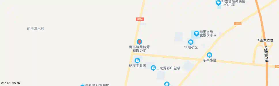 青岛中海石油_公交站地图_青岛公交_妙搜公交查询2025