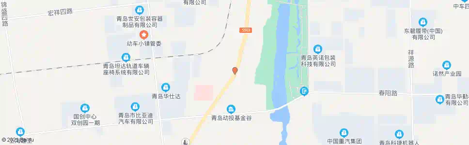 青岛上崖社区_公交站地图_青岛公交_妙搜公交查询2025