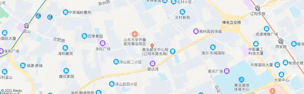 青岛春光山色_公交站地图_青岛公交_妙搜公交查询2025