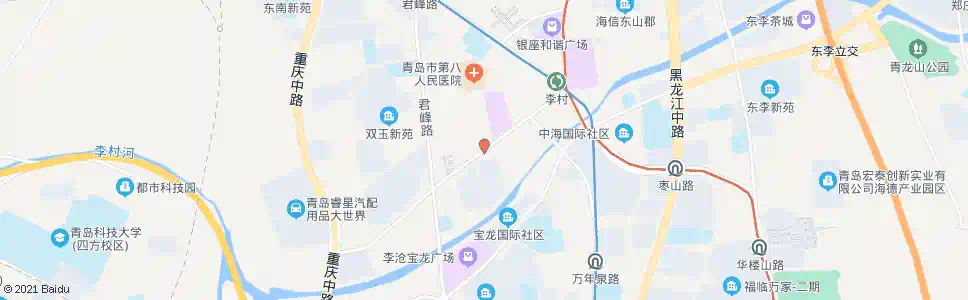 青岛峰山路_公交站地图_青岛公交_妙搜公交查询2025
