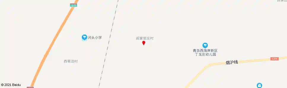 青岛阎家官庄_公交站地图_青岛公交_妙搜公交查询2025