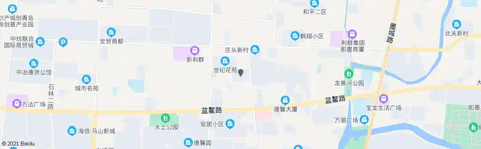 青岛隆福名居_公交站地图_青岛公交_妙搜公交查询2025