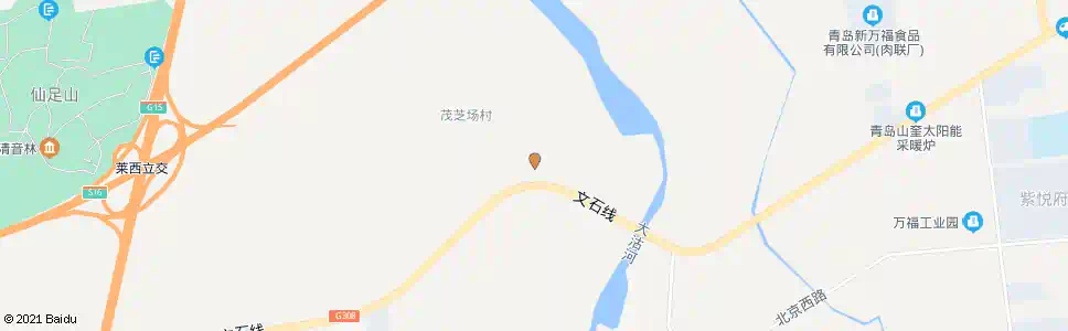 青岛茂芝场_公交站地图_青岛公交_妙搜公交查询2025