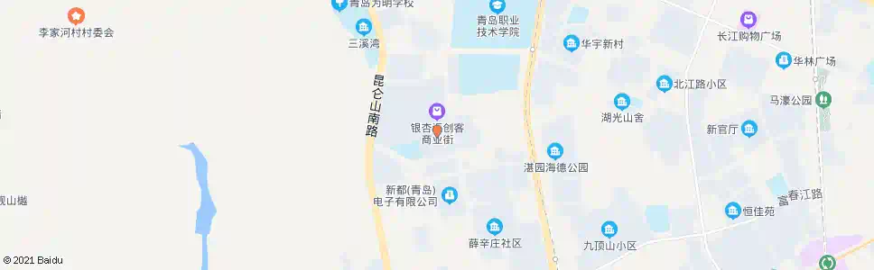 青岛戴戈庄社区_公交站地图_青岛公交_妙搜公交查询2025