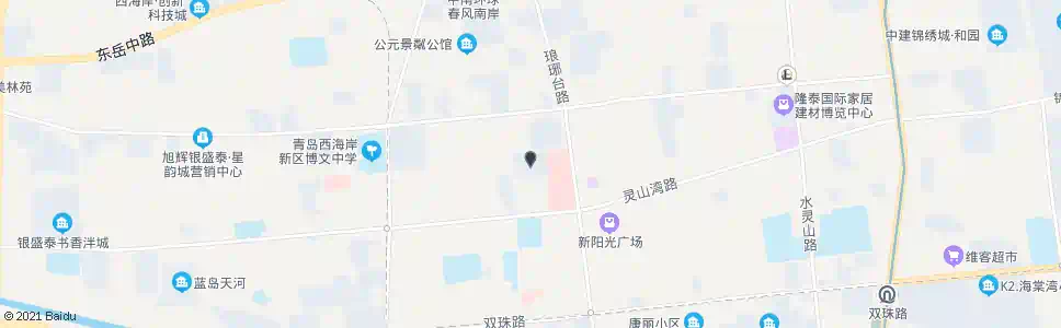 青岛红旗小区_公交站地图_青岛公交_妙搜公交查询2025
