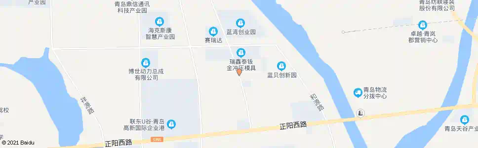 青岛锦业路_公交站地图_青岛公交_妙搜公交查询2025