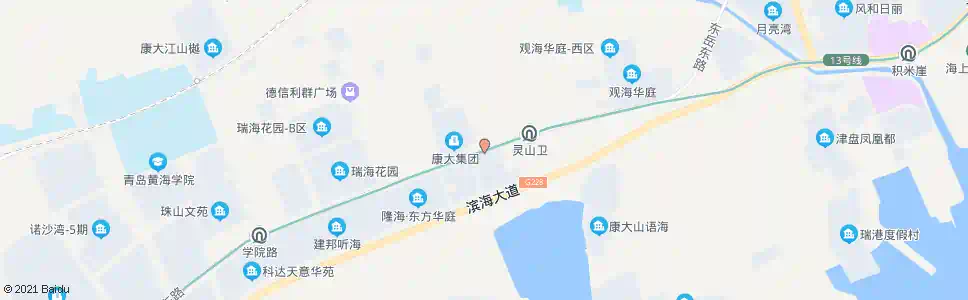 青岛西南村_公交站地图_青岛公交_妙搜公交查询2025
