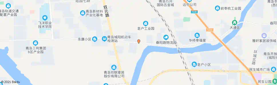 青岛皂户工业园_公交站地图_青岛公交_妙搜公交查询2025