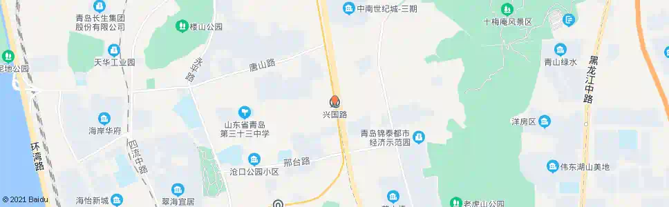 青岛兴国路_公交站地图_青岛公交_妙搜公交查询2025