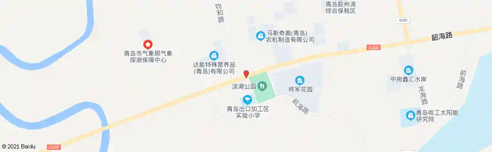青岛罗家营东_公交站地图_青岛公交_妙搜公交查询2025