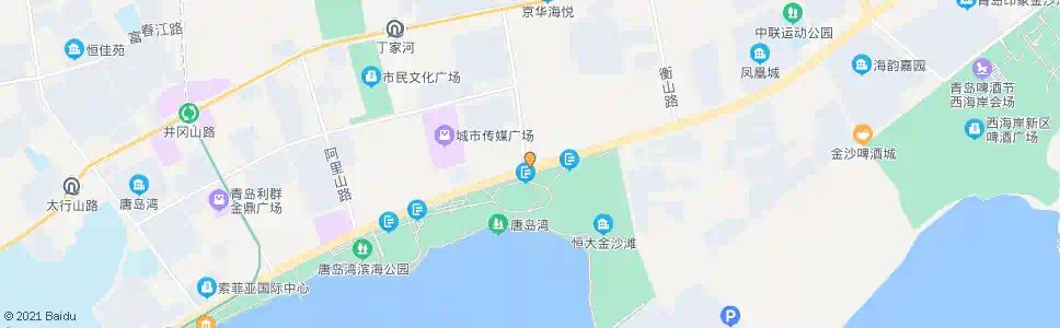 青岛码头休闲村_公交站地图_青岛公交_妙搜公交查询2025