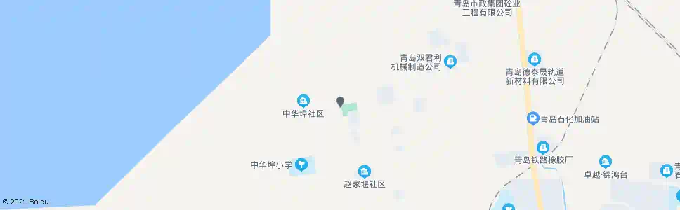 青岛中华埠_公交站地图_青岛公交_妙搜公交查询2025