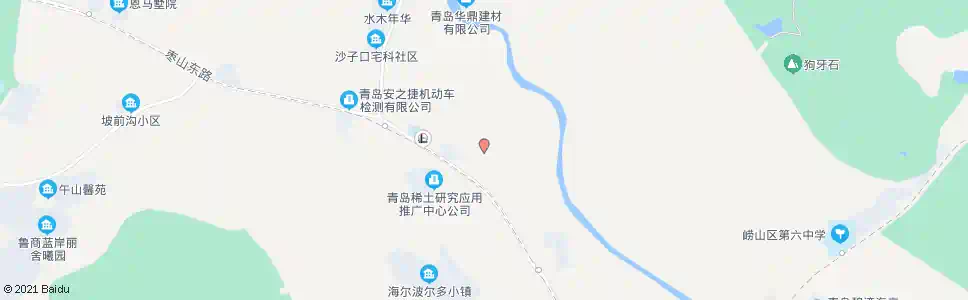 青岛于哥庄村西_公交站地图_青岛公交_妙搜公交查询2025