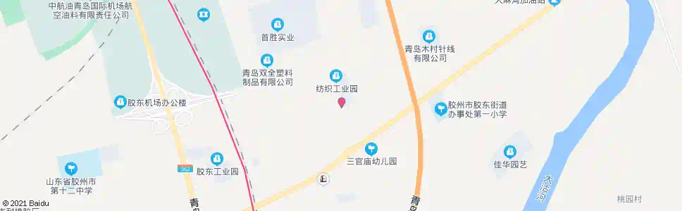青岛大半窑村_公交站地图_青岛公交_妙搜公交查询2025
