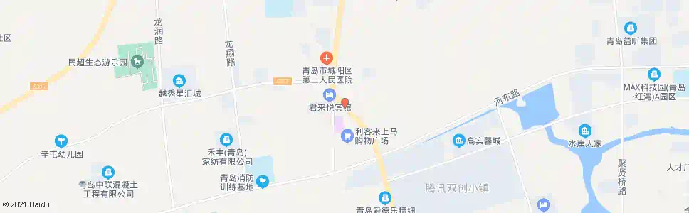 青岛上马镇_公交站地图_青岛公交_妙搜公交查询2025