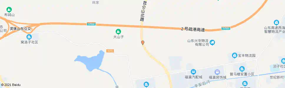 青岛山陈前_公交站地图_青岛公交_妙搜公交查询2025