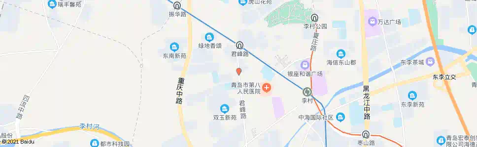 青岛樱花园小区_公交站地图_青岛公交_妙搜公交查询2025
