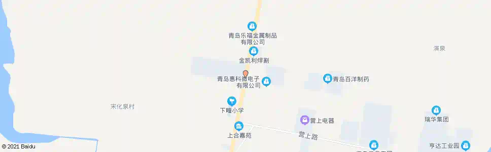 青岛上疃_公交站地图_青岛公交_妙搜公交查询2025