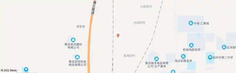 青岛后海庄_公交站地图_青岛公交_妙搜公交查询2025