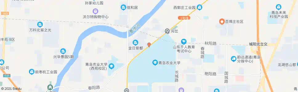 青岛董村_公交站地图_青岛公交_妙搜公交查询2025