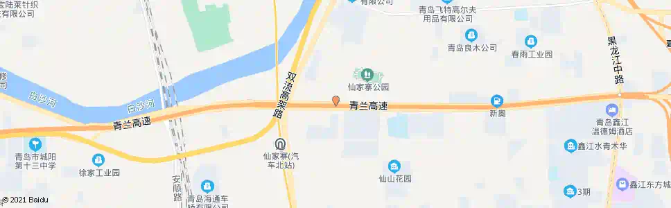 青岛仙家寨_公交站地图_青岛公交_妙搜公交查询2025